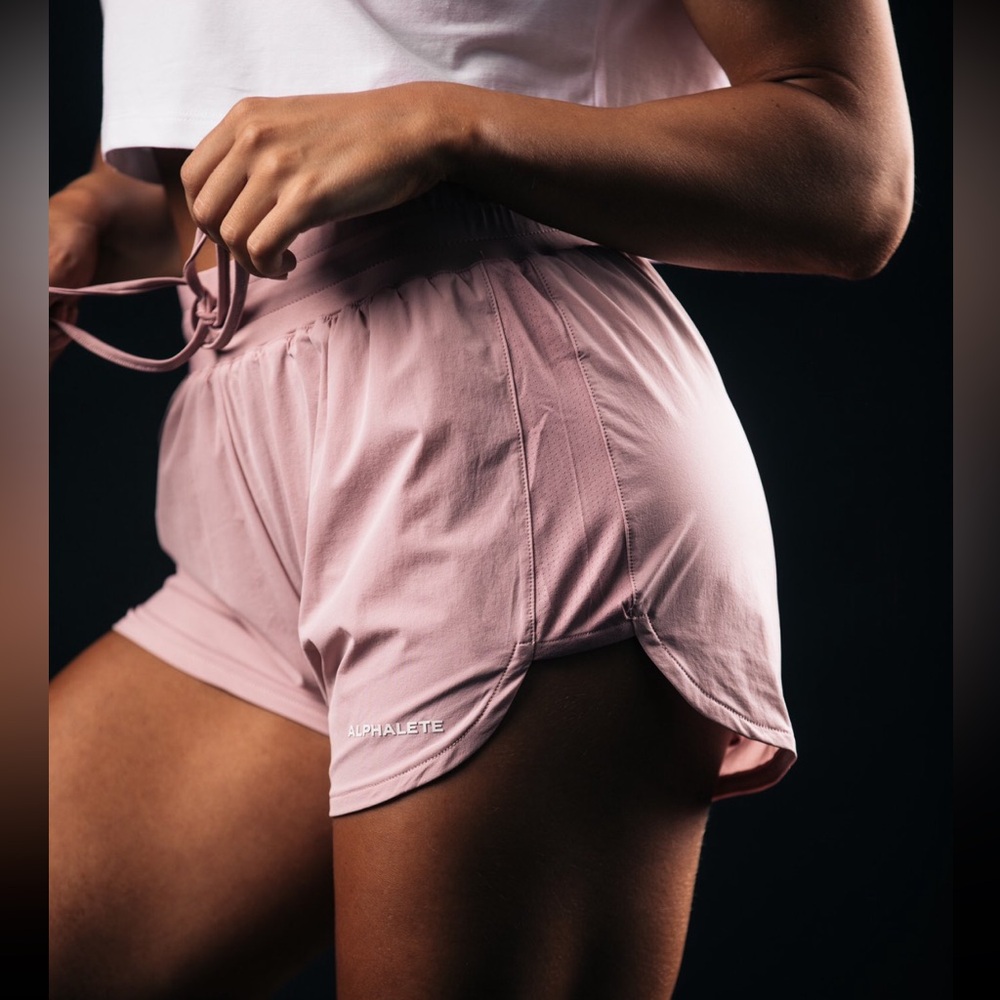 Alphalete Active Short - Flat Rose